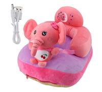 Baby Support Seat Sofa, Bluetooth Function Baby Sitting Support (Calf Elephant)