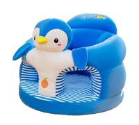 Baby Support Seat Sofa Cover with Non-Slip Base, Cartoon Animals Plush Sofa Chair, for 3-24 Months Babys, Removable and Washable Panda