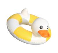 Baby Swim Ring - Duck Shape Inflatable Pool Float | Toddler Water Donut, Swim Trainer Tube | Kids Aqua Hoop, Floating Seat | Beach Party Floatie, Swim Aid Circlee, Buoy for Swimming Fun
