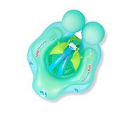 Baby Swimming Float 3-12 Months, Blue Baby Pool Float With Baby Safety Seat, Swimming Pool Inflatables for Babies,Newborn Pool Float For Babies Toddlers Infant Training Summer Baby Bath Float