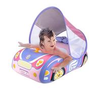 Baby Swimming Float, Baby Float for 1 Year Old | Portable Sports Car Shape Toddler Pool Float with Steering Wheel,PVC -Kids Swimming Toy for Young, Elderly, Kids