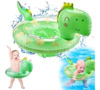 Baby Swimming Float, Baby Swimming Ring Pool Float, Toddler Inflatable Swim Floats with Safety Seat and Handle, Swim Pool Bathing Accessories Pool for Toddlers 6-36 Months