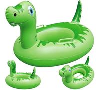 Baby Swimming Float Dinosaur Rubber Ring with Tail Durable Pool Floats for Kids, Pool Toys Swimming Floats, Kids Pool Inflatables for Summer Beach Swimming Pool Water Party