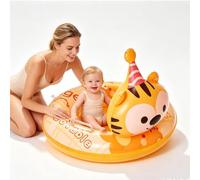 Baby Swimming Float Inflatable Baby Pool Float for Baby 6-36 Months,Elephant/Tiger/Duck/Dinosaur/Flamingo Baby Swimming Ring with Seat,Kids Rubber Ring Pool Float for Toddler Infant Boy Girl 1-3 Years