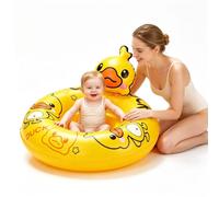 Baby Swimming Float Inflatable Baby Pool Float for Baby 6-36 Months,Elephant/Tiger/Duck/Dinosaur/Flamingo Baby Swimming Ring with Seat,Kids Rubber Ring Pool Float for Toddler Infant Boy Girl 1-3 Years