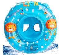 Baby Swimming Float, Inflatable Baby Swimming Ring with Safety Seat, Pool Toys for Toddlers Age 1-5, for Toddlers Boys and Girls, Ages 0-12 Months (Blue)