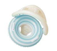 Baby Swimming Hoop with Sun Canopy - Toddler Swimming Aid Inflatable Sun Protection Lollipop Baby Swimming Hoop for Water Activities at the Lake Pool and on Holiday