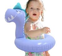 Baby Swimming Pool Floats - Cute Inflatable Trainer Rings with Deer, Dinosaur, Crocodile Designs for, Safe Floating Toys for Puddle Pool, Beach, and Summer Water Fun, 7.87x6.3x1.18 Inches