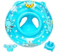 Baby Swimming Ring Float, Inflatable Baby Pool Float, Swimming Pool Bathing Accessories for Children, Helps Age of 3-36 Months Learn to Kick & Swim Float - Elephant