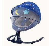 Baby Swing Baby Rocker Bouncer Rocker Cradle Swing Bluetooth USB Music Foldable Baby Bouncer Electric Foldable Rocking Chair Music Bluetooth Cradle B