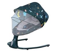 Baby Swing Baby Rocker Bouncer Rocker Cradle Swing Bluetooth USB Music Foldable Baby Bouncer Electric Foldable Rocking Chair Music Bluetooth Cradle C