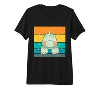 Baby T.Rex Sleeping Peaceful Dinosaur Cute Prehistoric Dino Premium T-Shirt