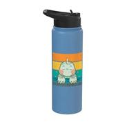 Baby T.Rex Sleeping Peaceful Dinosaur Cute Prehistoric Dino Stainless Steel Insulated Water Bottle