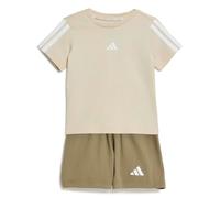 Adidas Essentials Tee Set Beige 24 Months-3 Years Kids