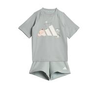 Baby t-shirt and shorts set adidas Tiro_Nster Vert 9/12 mois