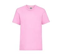 Baby T-shirt Fruit of the Loom Valueweight Rose 1/2 ans