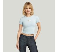G-star D28940-e385 Short Sleeve T-shirt Blue L Woman