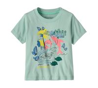 Baby T-shirt Patagonia Graphic Bleu 3 ans