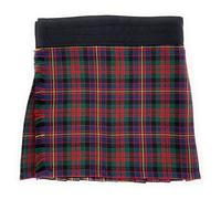 Baby Tartan Kilt, Adjustable Waistband, Newborn to 4 Years, Unisex (Cameron of Erracht, 6-12 Months)