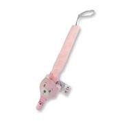 Baby Teddy Dummy Clip (Pink)