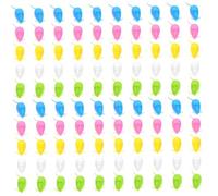 Baby Teeth Keepsake Box, 100-Pack Adorable Mouse Tooth Keepsake Box for Baby's First Tooth Collection, Random Colors (2 Bags) for Daily Use