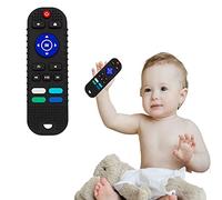 Baby Teether Toys Silicone Toddler, Educational Sensory Toy Chew Toys, TV Remote Control Shape Teething Toys for Babies 6-18 Months, Satisfy Curiosity and Improve Interest,Elevates