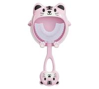 Baby Teether Training Toothbrush | Soft Silicone Teething Toy | Cute Animal-Shaped Self-Soothing Teether for and inffants 2+ Years