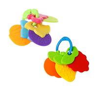 Baby Teething Pieces Colorful Silicone Fruit Infant Teether Toy Accessories Infants Tooth Care Products Chewing Necklace Sensory
