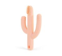 Baby Teething Toothbrush - Cactus Teethers for Toddlers - Baby Silicone Toothbrush - a Colorful Silicone Toothbrush for Babies in The Shape of a Cactus - Teether Toy Irreplaceable During Teething