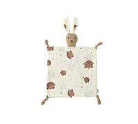 Baby Teething Towel Comforter Blanket 3D-Bunny Security Burp Cloth Muslin-Towel Soothing Bib Infant Shower Gift Security Nursery Bedding Accessory