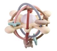 Baby Teething Toys, BPA Free Silicone Soft Teether Sensory Colorful Ball, Easy to Hold for 3-12 Months Babies