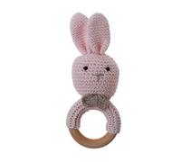 Baby Teething Toys Knitted Shape Teether for Chain Food Grade Novelty Toys Baby Rings