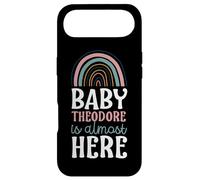 Baby Theodore Is Almost Here Pregnancy Announcement Boho Case for iPhone Air