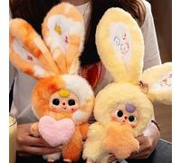 Baby Three Plush Blind Box Cute Cartoon Mystery Model Collection Plush Toy Random Action Figure Collectible Toys Cute Stuffed Animal Blind Plushs Mystery Box Soft Stuffed Animal Gift for Birthday Xmas