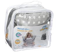 Baby to Love Pocket chair - On-the-go pocket chair - White Stars, White White