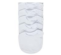 Baby/Toddler Bibs - Cotton Front, Plastic Back - Waterproof - Multipack - Pack of 5