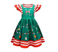 Baby Toddler Clothes Girl Christmas Outfit,Baby Girls Flower Wedding Dress Dresses For Size 12 To 13 Years Old Newborn Infant Outfit Costume 0-3 Months Funny Hat (Green,18-24 Months)