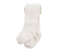 Baby Toddler Girls Tights Lined for Winter Warm Cable Knit Pantyhose Cotton Leggings Stockings Plus Size Cotton Baby Girls Socks Infant Toddler Pantyhose Cable Knit Legging Pants (White, 0-6 Months)