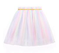 Baby Toddler Kids Girls Tutu Skirt Rainbow Tutu Skirt Sequins Colourful Ballet Princess Skirt Mini Skirt Tulle Skirt Elastic Waistband Cute Lovely for 2-10 Years Old, rainbow, 2-3 Years