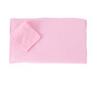 Baby Toddler Pillowcase, Plain Cot Bed Pillow Cases 60 x 35cm, 2 Pack, 100% Cotton, OEKO-TEX Approved, Extra Soft - Pink
