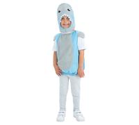 Baby Toddlers Shark Fancy Dress Costume Kids Animal Pink Blue Shark Outfit