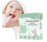 Baby Tongue Cleaner | 60/120 Pack Flexible Baby Oral Cleaner,Baby Toothbrush, Baby Mouth Cleaner, Soft Gauze Toothbrush Newborn Oral Cleaning Stick for Yunfang