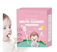Baby Tongue Cleaner - Baby Oral Cleaner | hygienic Mouth Swabs | Oral Swabs | neonate Toothbrushes | Little Tongue Cleaners | Mouth Cleaning | Gum Cleaning Stick | Little Gauze Gum Cleaner