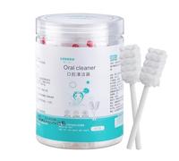 Baby Tongue Cleaner - Portable Baby Toothbrush Toddler Toothbrush | Clean Skin-Friendly Gauze Toothbrush Individual Packaging for Children Boys Girls