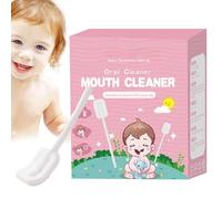 Baby Tongue Cleaner, Soft Cleaning Stick - Portable Toothbrush Tongue Cleaner Skim Gauze, Flexible Baby Toothbrush for Kids Tooth Mouth Care