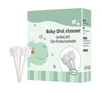 Baby Toothbrush | 60/120 Pack Baby Oral Cleaner | Dispo-Sable Soft Gauze Infan-t Toothbrush Clean Baby Mouth | Baby Tongue Cleaner, Tongue and Gum Cleaner, Oral Care and Cleaning for Baby
