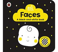 Baby Touch: Faces: a black-and white-book: (Baby Touch)
