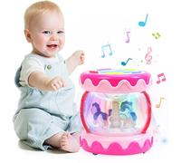 Baby Toys 12 18 Months Unicorn Carousel Rotating Projector Light Up Toys With Music, Early Learning Musical Toys For 1 2 Year Old Toddler, Educational