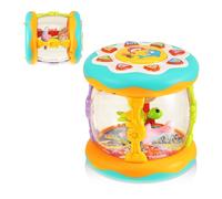 Baby Toys 6-12 Months, Ocean Rotating Light Up Toys with Music, Sensory Toys for 1 2 3 Year Old Boys Girls, Musical Toys 12-18 Months Crawling Learning Tummy Time Toys 1st Birthday Gifts (Green)