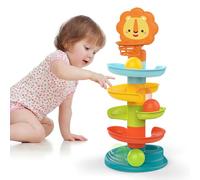 Baby Toys 9-18 Months, Ball Drop and Roll Ramp Toy for 1 Year Old Boy Girl